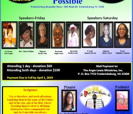 The Mission is Possible Flyer